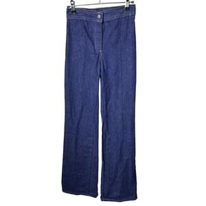 Vintage 70s Bell Bottom Jeans High Rise Boho Flare 25x32.5 Deadstock